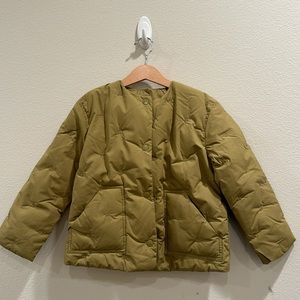 Bonpoint Baila cherry-embroidered padded jacket